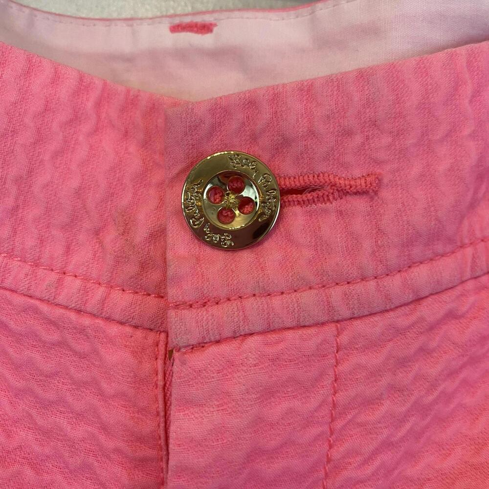 LILLY PULITZER hot pink Callahan shorts sz 00 - Picture 2 of 6